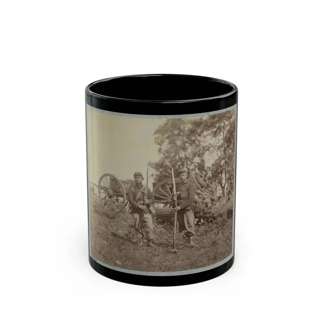 22d New York State Militia Near Harpers Ferry, Va., 1861 I.E.1862 023 (U.S. Civil War) Black Coffee Mug 11oz - Go Mug Yourself