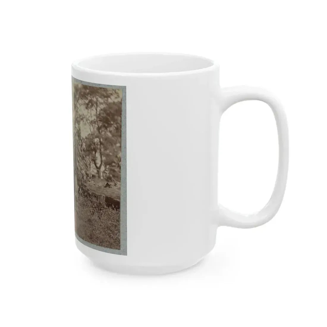 22d New York State Militia Near Harpers Ferry, Va., 1861 I.E.1862 023 (U.S. Civil War) White Coffee Mug - Go Mug Yourself