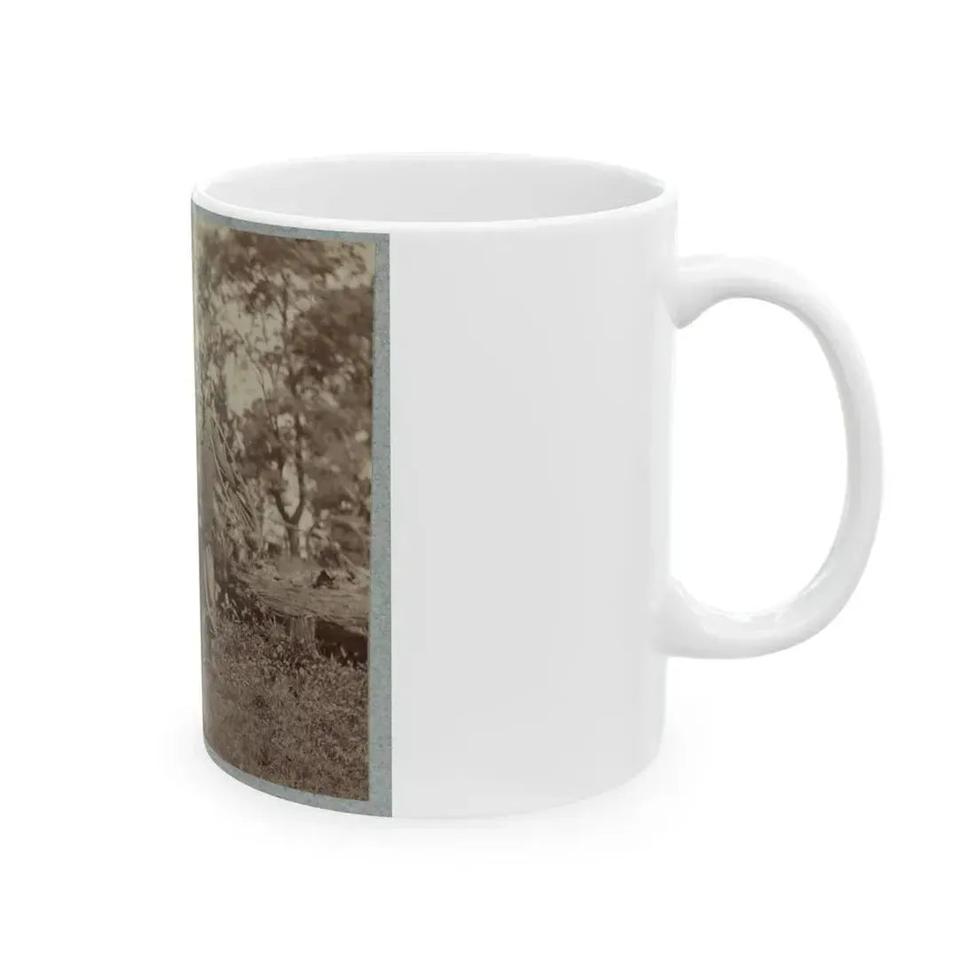 22d New York State Militia Near Harpers Ferry, Va., 1861 I.E.1862 023 (U.S. Civil War) White Coffee Mug - Go Mug Yourself