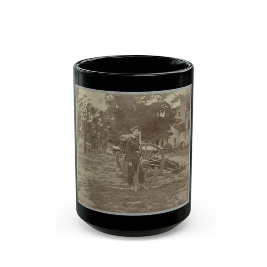 22d New York State Militia Near Harpers Ferry, Va., 1861 I.E.1862 025 (U.S. Civil War) Black Coffee Mug 15oz - Go Mug Yourself
