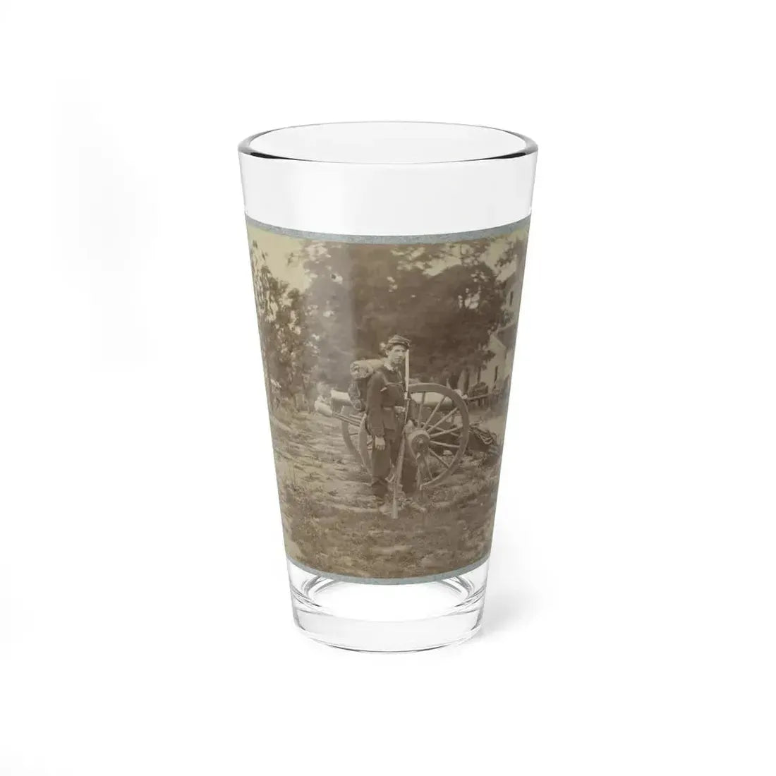 22d New York State Militia Near Harpers Ferry, Va., 1861 I.E.1862 025 (U.S. Civil War) Pint Glass 16oz 16oz - Go Mug Yourself