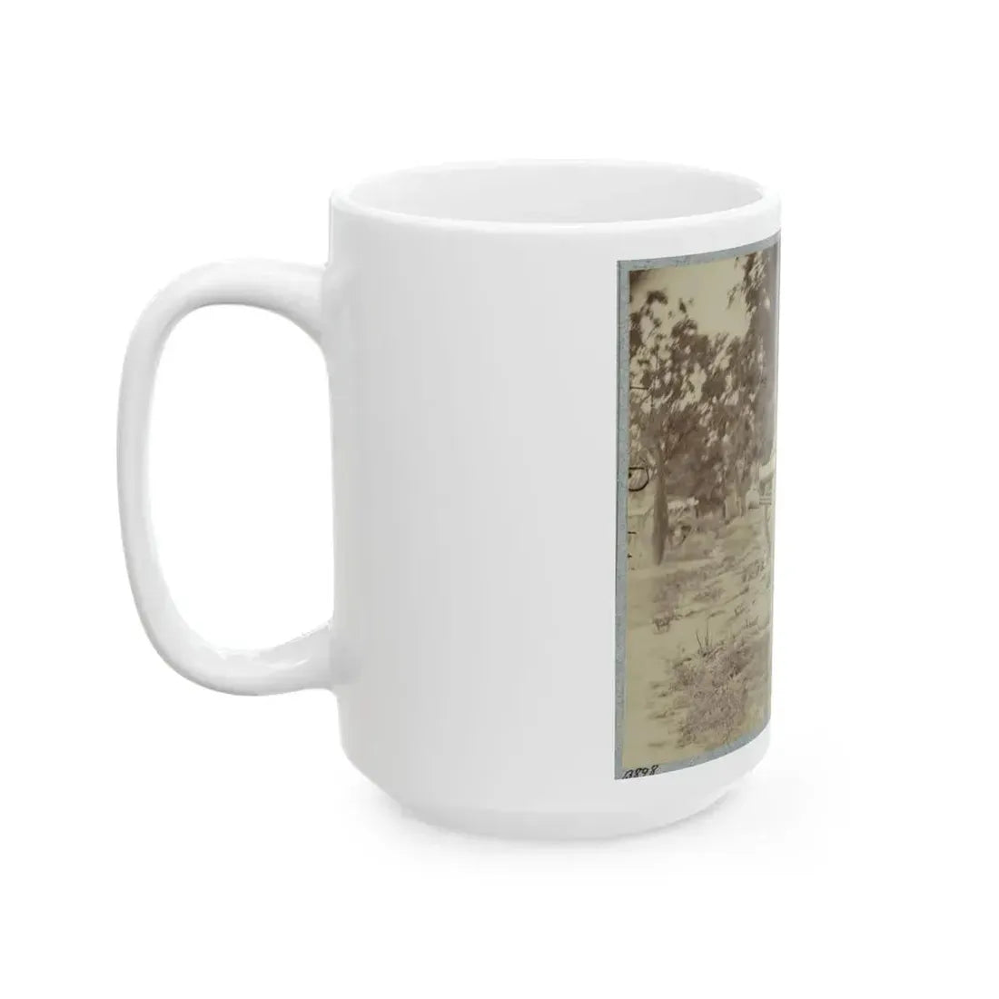 22d New York State Militia Near Harpers Ferry, Va., 1861 I.E.1862 027 (U.S. Civil War) White Coffee Mug - Go Mug Yourself