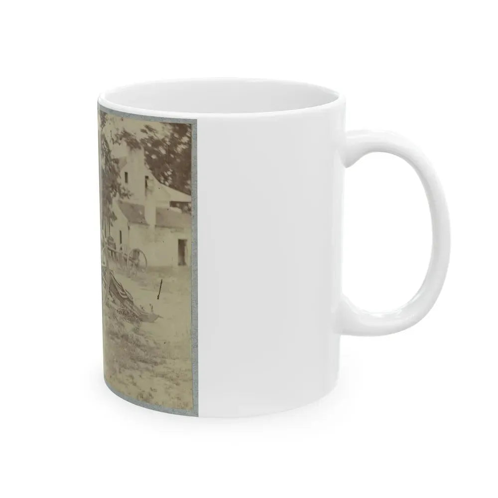 22d New York State Militia Near Harpers Ferry, Va., 1861 I.E.1862 027 (U.S. Civil War) White Coffee Mug - Go Mug Yourself