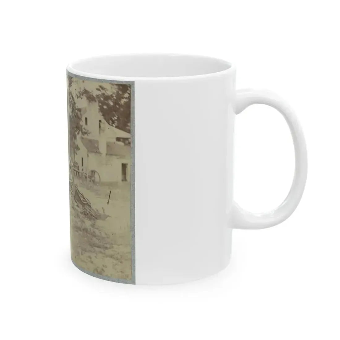 22d New York State Militia Near Harpers Ferry, Va., 1861 I.E.1862 027 (U.S. Civil War) White Coffee Mug - Go Mug Yourself