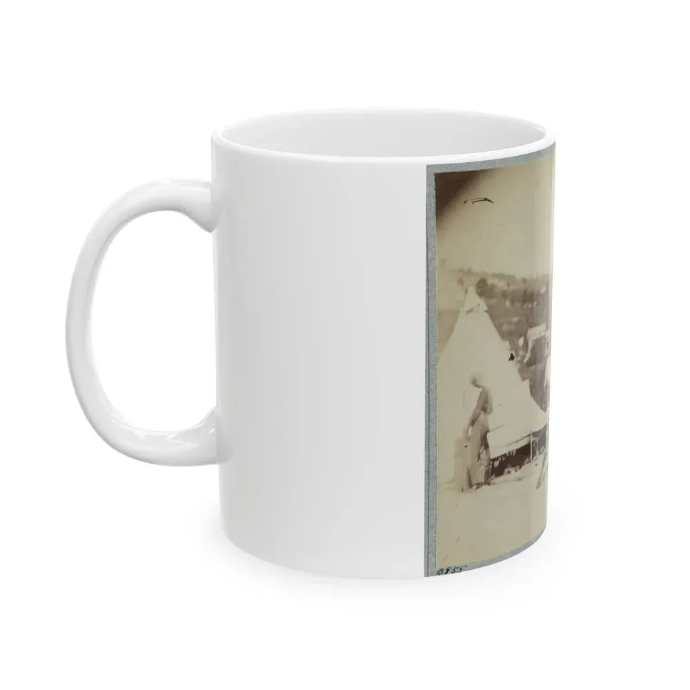 22d New York State Militia Near Harpers Ferry, Va., 1861 I.E.1862 028 (U.S. Civil War) White Coffee Mug - Go Mug Yourself