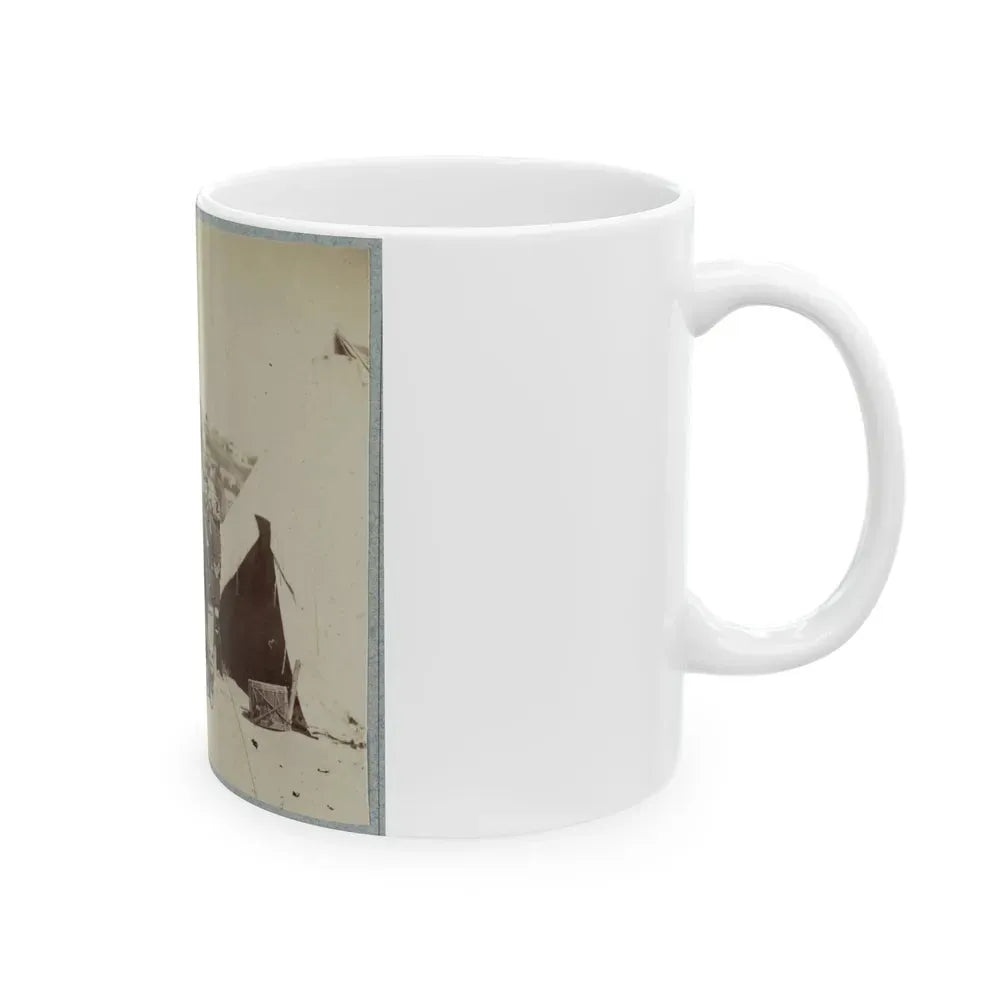 22d New York State Militia Near Harpers Ferry, Va., 1861 I.E.1862 028 (U.S. Civil War) White Coffee Mug - Go Mug Yourself
