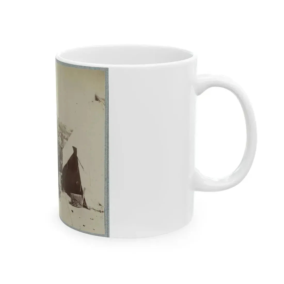 22d New York State Militia Near Harpers Ferry, Va., 1861 I.E.1862 028 (U.S. Civil War) White Coffee Mug - Go Mug Yourself
