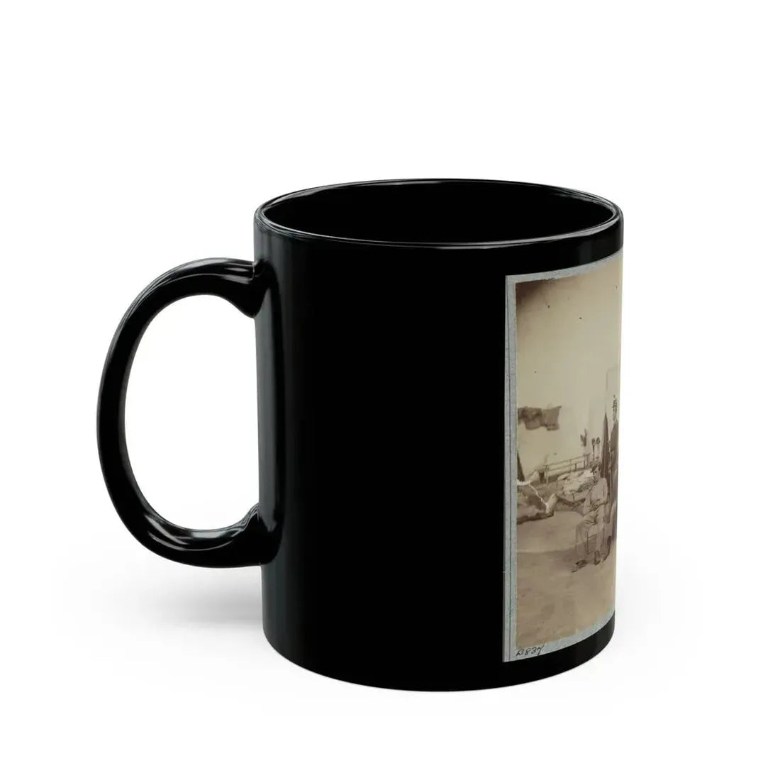 22d New York State Militia Near Harpers Ferry, Va., 1861 I.E.1862(2) (U.S. Civil War) Black Coffee Mug - Go Mug Yourself