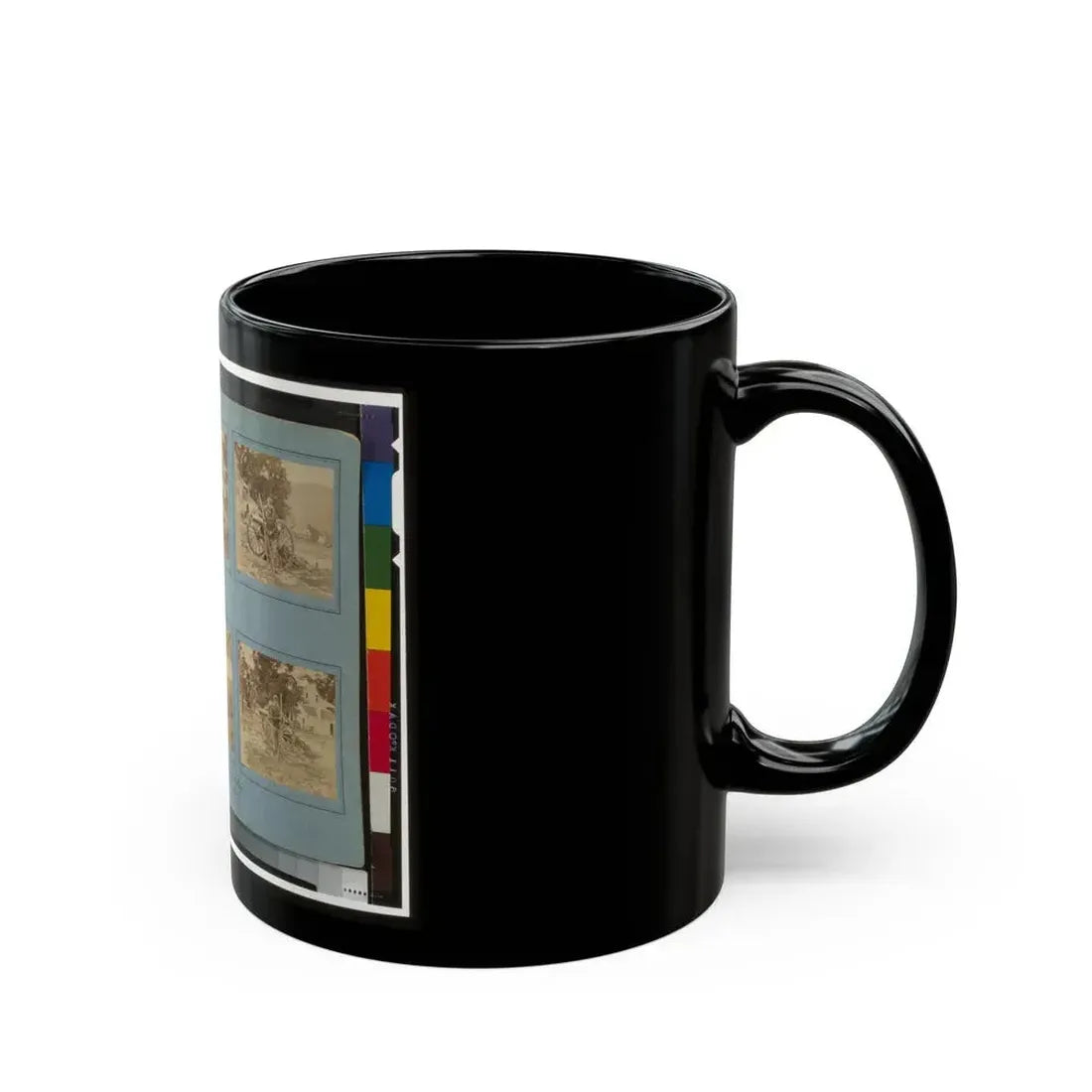 22d New York State Militia Near Harpers Ferry, Va., 1861 I.E.1862(3) (U.S. Civil War) Black Coffee Mug - Go Mug Yourself