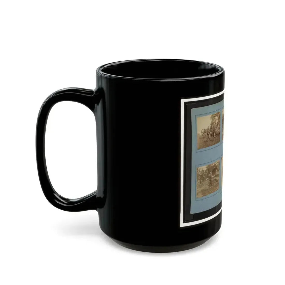 22d New York State Militia Near Harpers Ferry, Va., 1861 I.E.1862(3) (U.S. Civil War) Black Coffee Mug - Go Mug Yourself