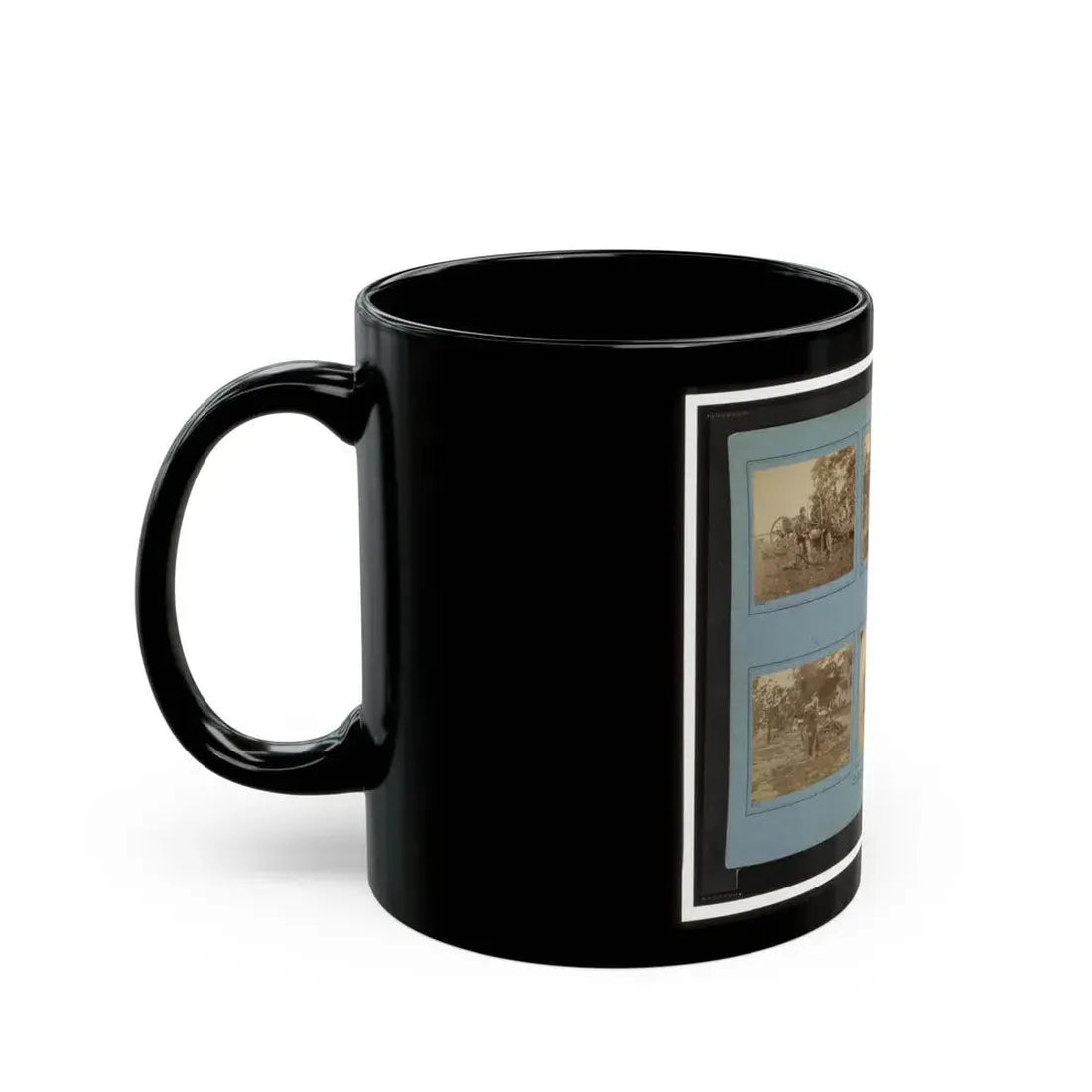 22d New York State Militia Near Harpers Ferry, Va., 1861 I.E.1862(3) (U.S. Civil War) Black Coffee Mug - Go Mug Yourself