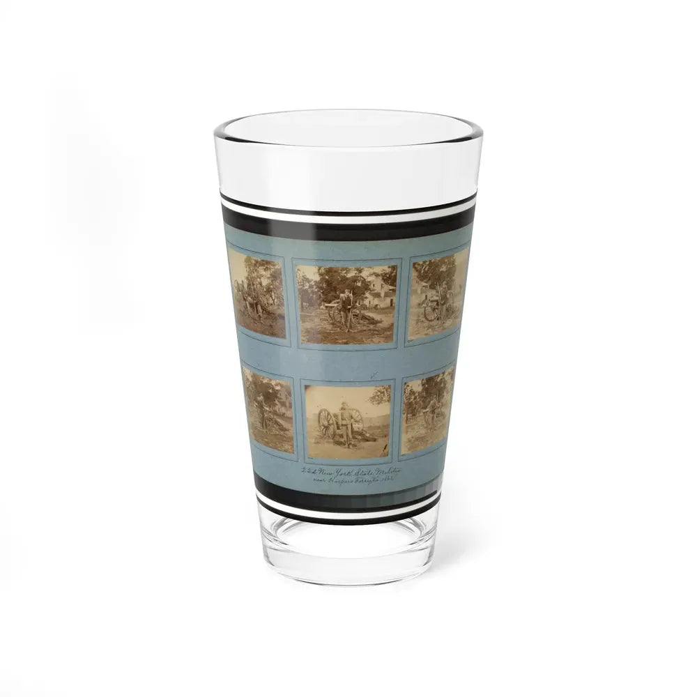 22d New York State Militia Near Harpers Ferry, Va., 1861 I.E.1862(3) (U.S. Civil War) Pint Glass 16oz 16oz - Go Mug Yourself