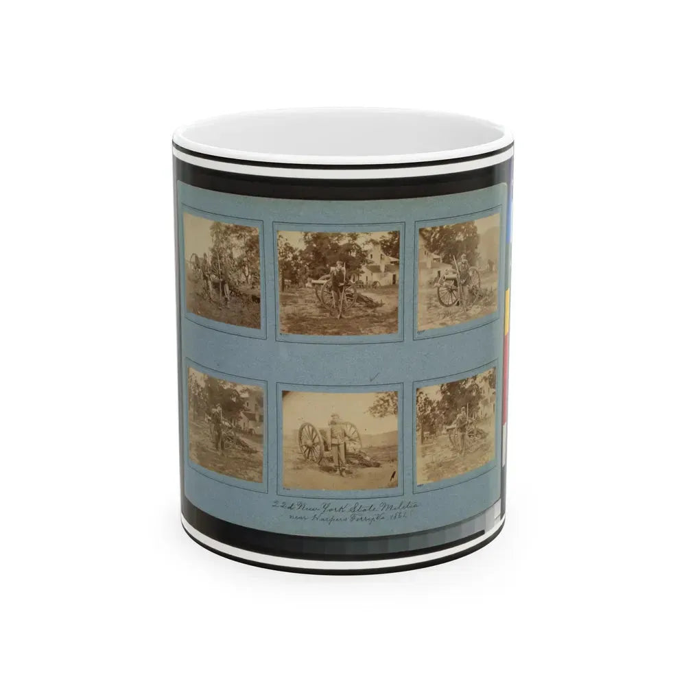 22d New York State Militia Near Harpers Ferry, Va., 1861 I.E.1862(3) (U.S. Civil War) White Coffee Mug 11oz - Go Mug Yourself