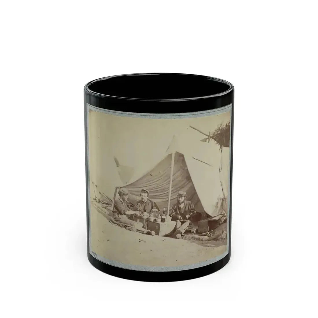 22d New York State Militia Near Harpers Ferry, Va., 1861 I.E.1862 (U.S. Civil War) Black Coffee Mug 11oz - Go Mug Yourself