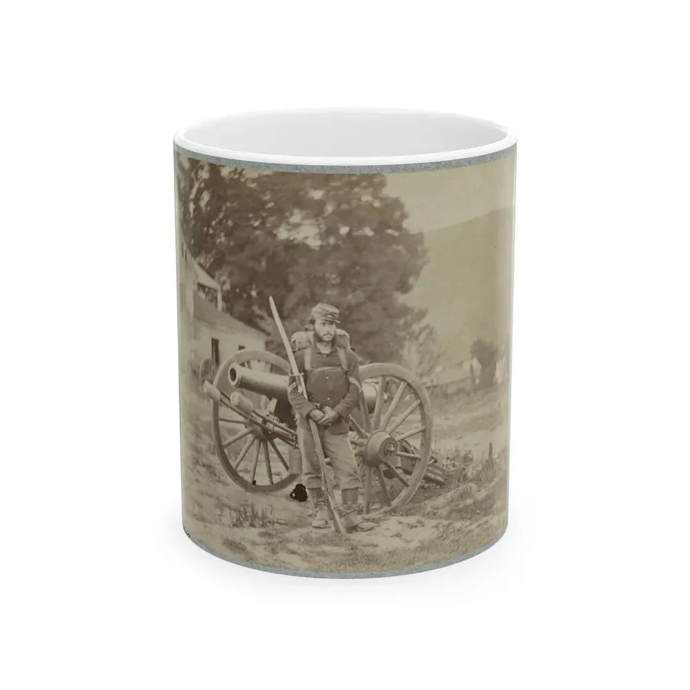 22d New York State Millitia Near Harpers Ferry, Va., 1861 I.E. 1862 (U.S. Civil War) White Coffee Mug 11oz - Go Mug Yourself