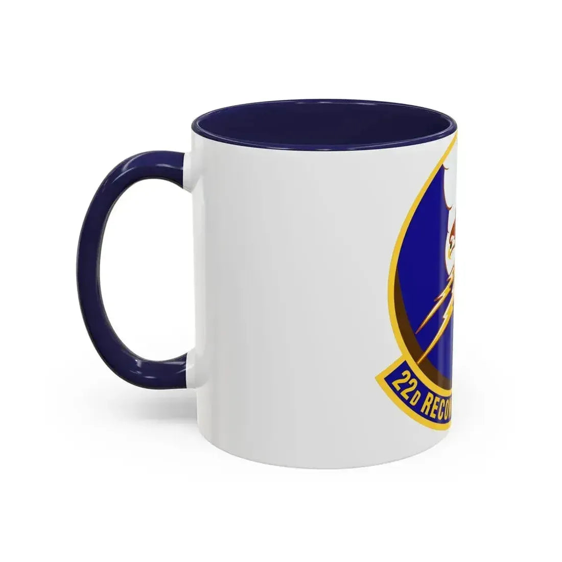 22d Reconnaissance Squadron (U.S. Air Force) Accent Coffee Mug - Go Mug Yourself