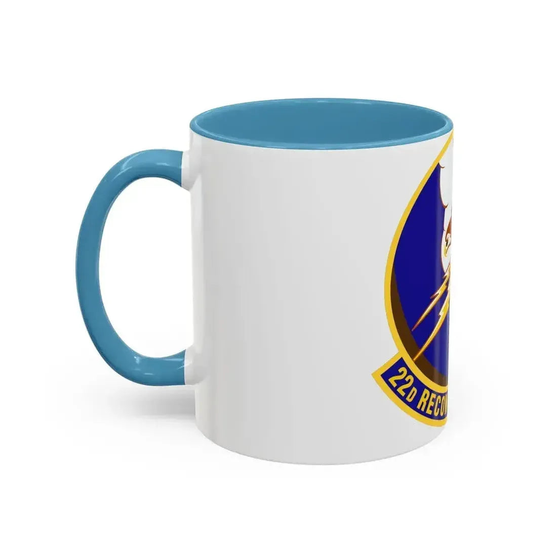 22d Reconnaissance Squadron (U.S. Air Force) Accent Coffee Mug - Go Mug Yourself