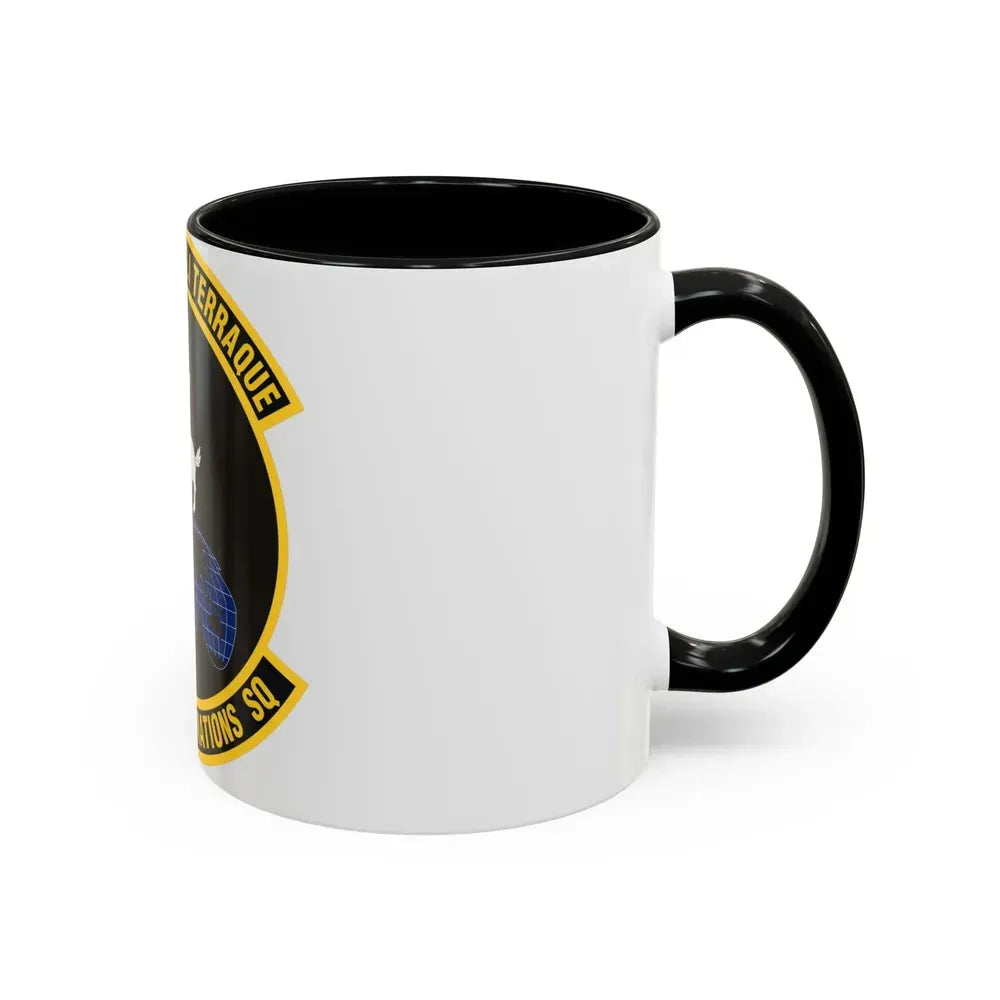22d Space Operations Squadron (U.S. Air Force) Accent Coffee Mug - Go Mug Yourself