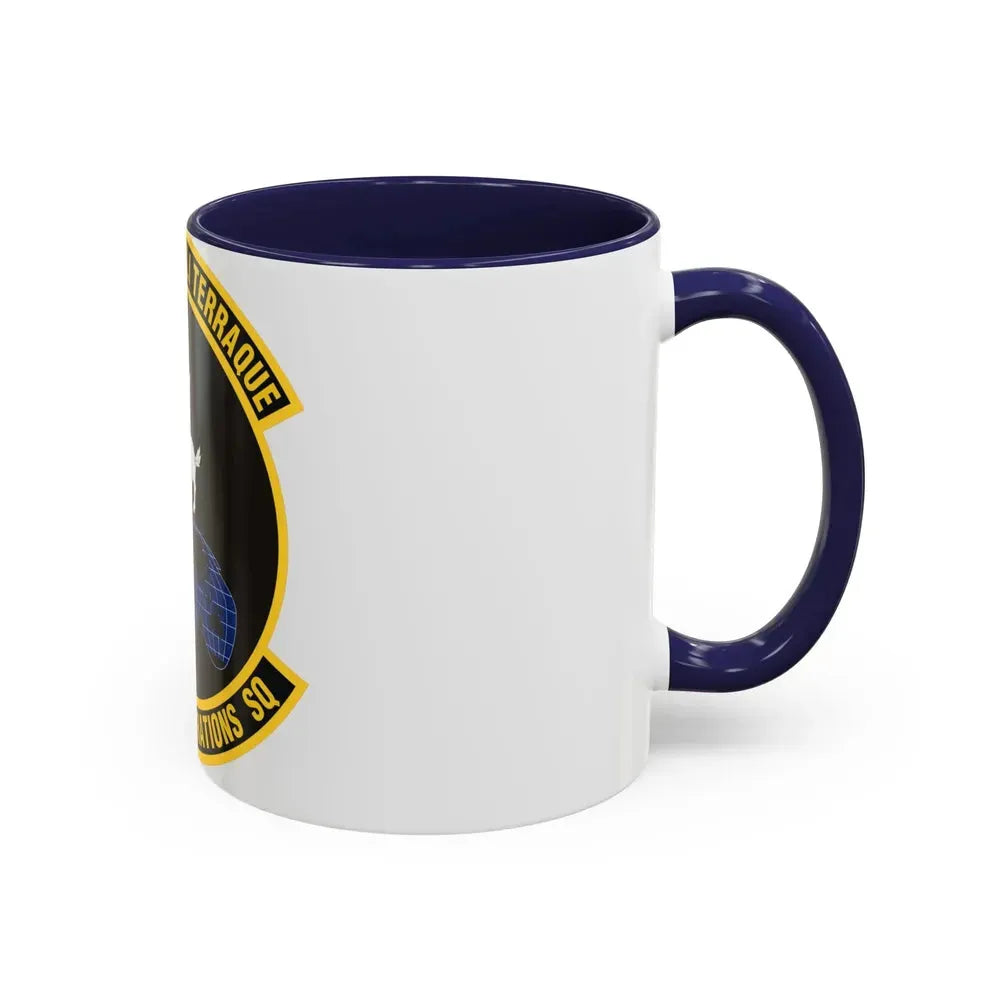 22d Space Operations Squadron (U.S. Air Force) Accent Coffee Mug - Go Mug Yourself