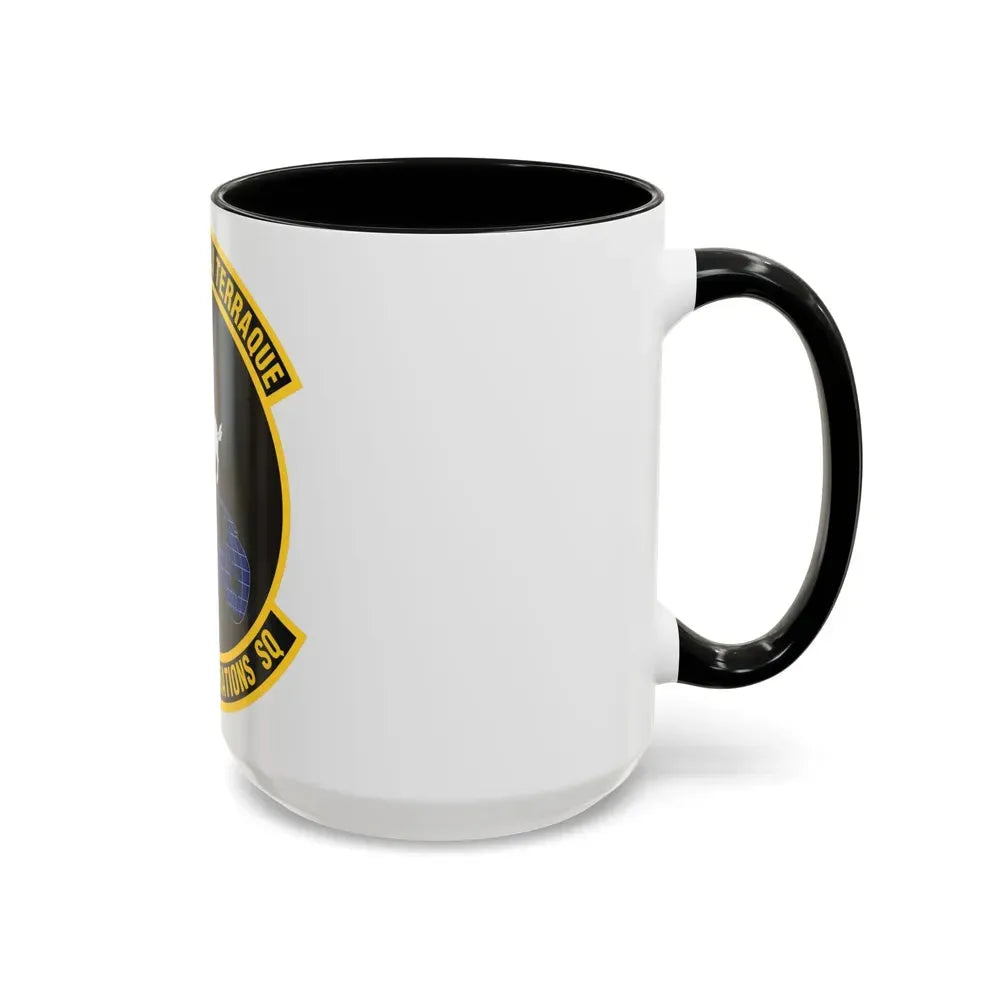 22d Space Operations Squadron (U.S. Air Force) Accent Coffee Mug - Go Mug Yourself