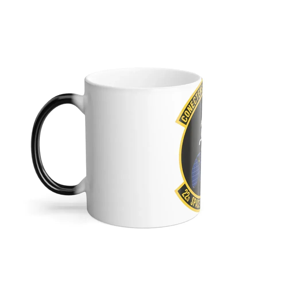 22d Space Operations Squadron (U.S. Air Force) Color Changing Coffee Mug - Go Mug Yourself