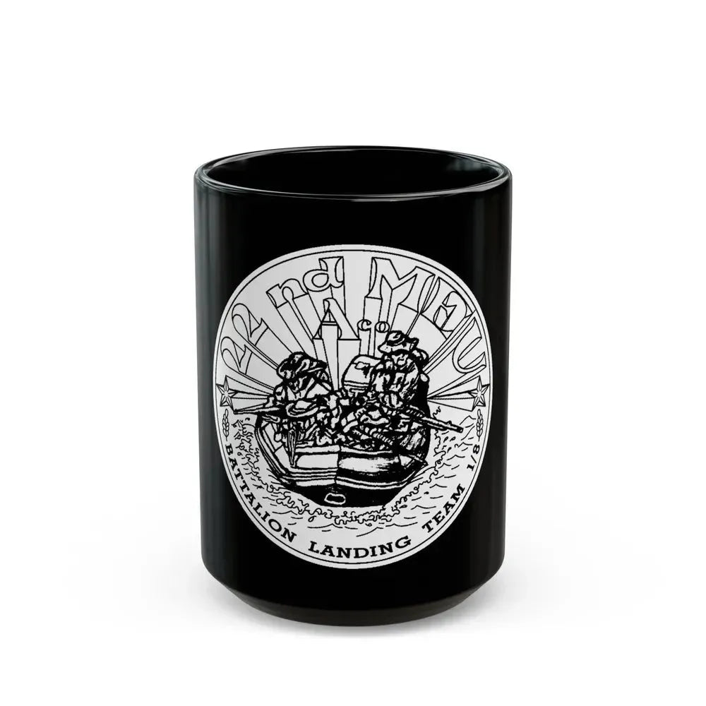 22nd MEU (USMC) Black Coffee Mug 15oz - Go Mug Yourself