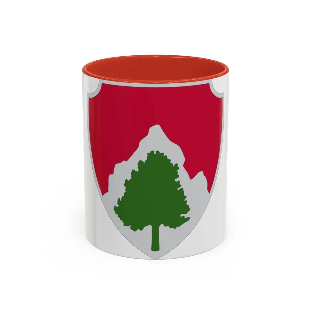 23 Engineer Battalion (U.S. Army) Accent Coffee Mug 11oz Red - Go Mug Yourself
