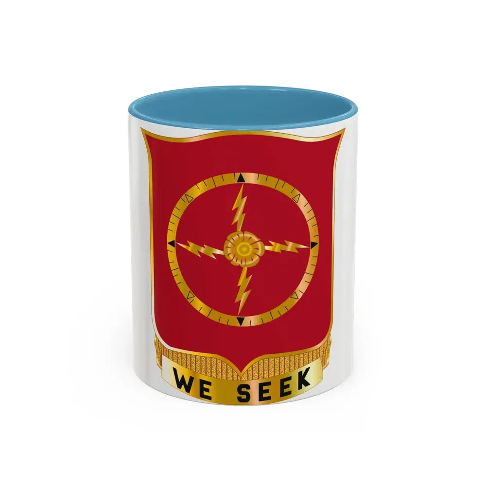 23 Field Artillery Battalion (U.S. Army) Accent Coffee Mug 11oz Light Blue - Go Mug Yourself