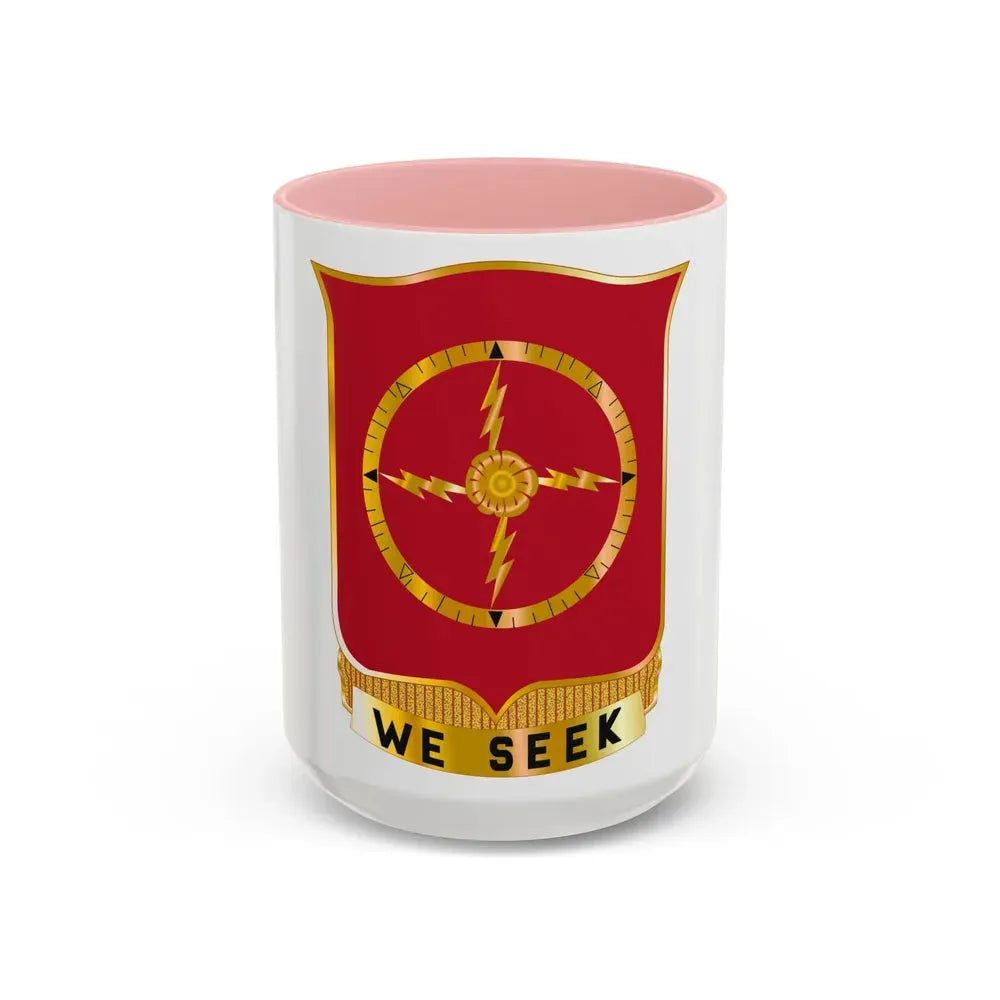 23 Field Artillery Battalion (U.S. Army) Accent Coffee Mug 15oz Pink - Go Mug Yourself
