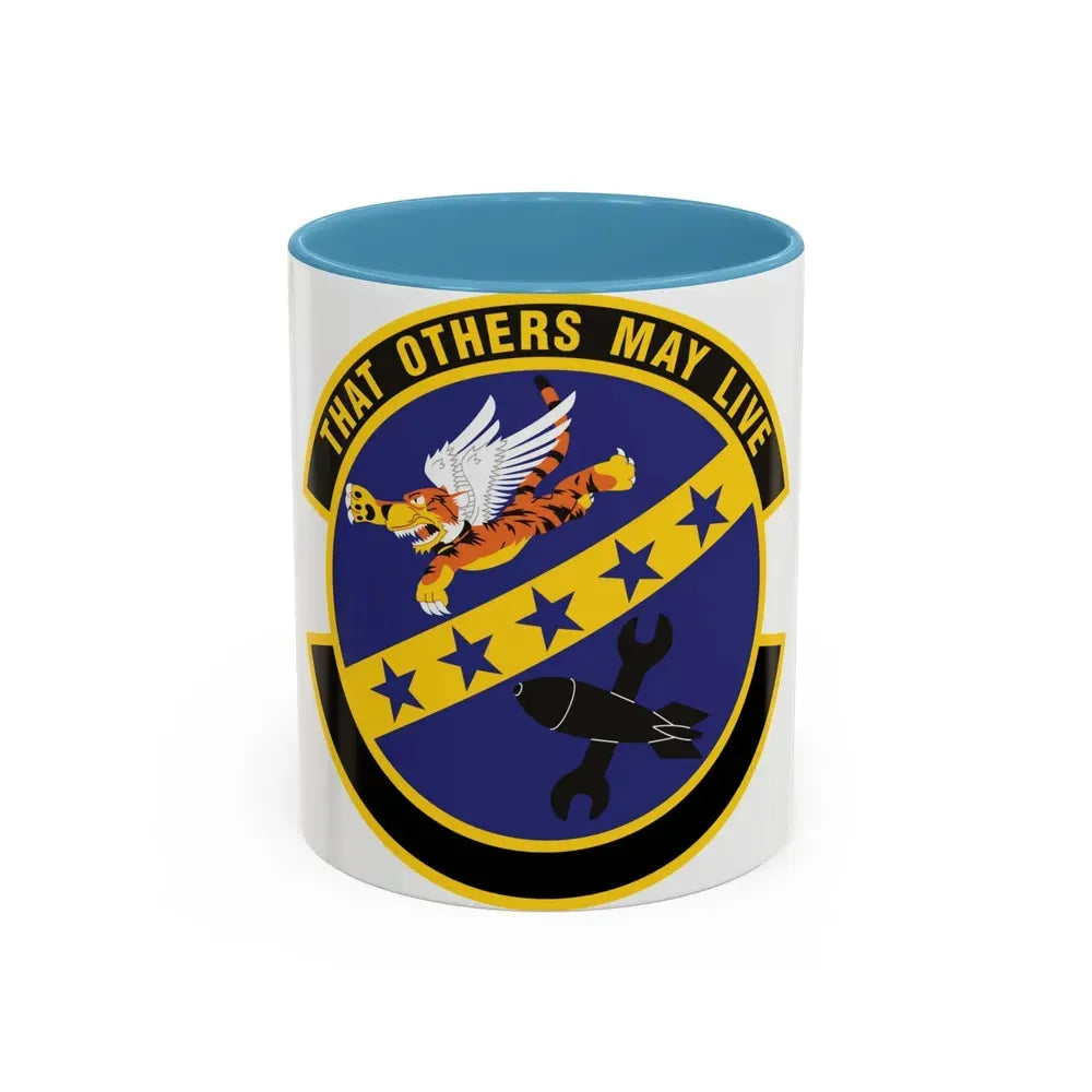 23 Maintenance Sq ACC (U.S. Air Force) Accent Coffee Mug 11oz Light Blue - Go Mug Yourself