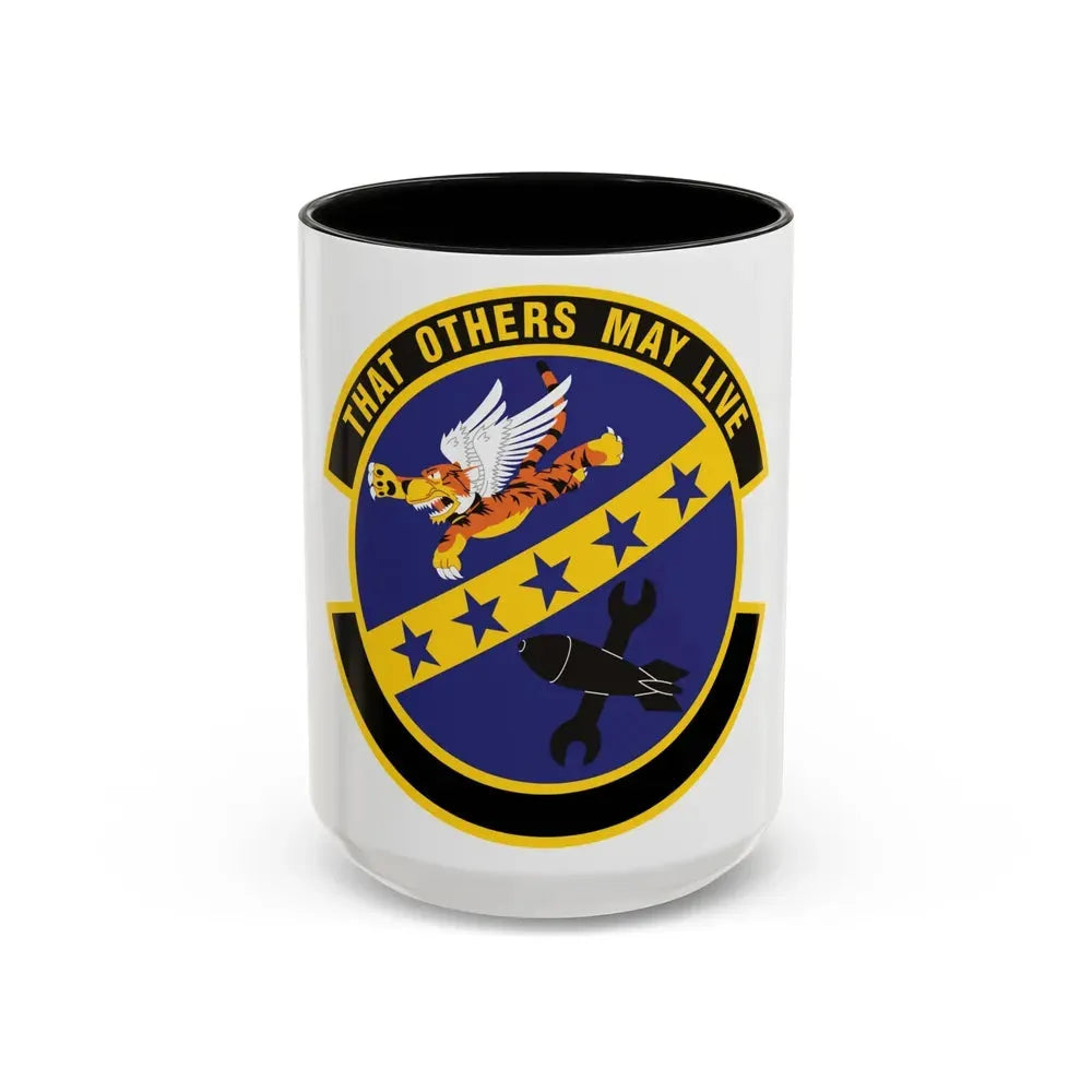 23 Maintenance Sq ACC (U.S. Air Force) Accent Coffee Mug 15oz Black - Go Mug Yourself