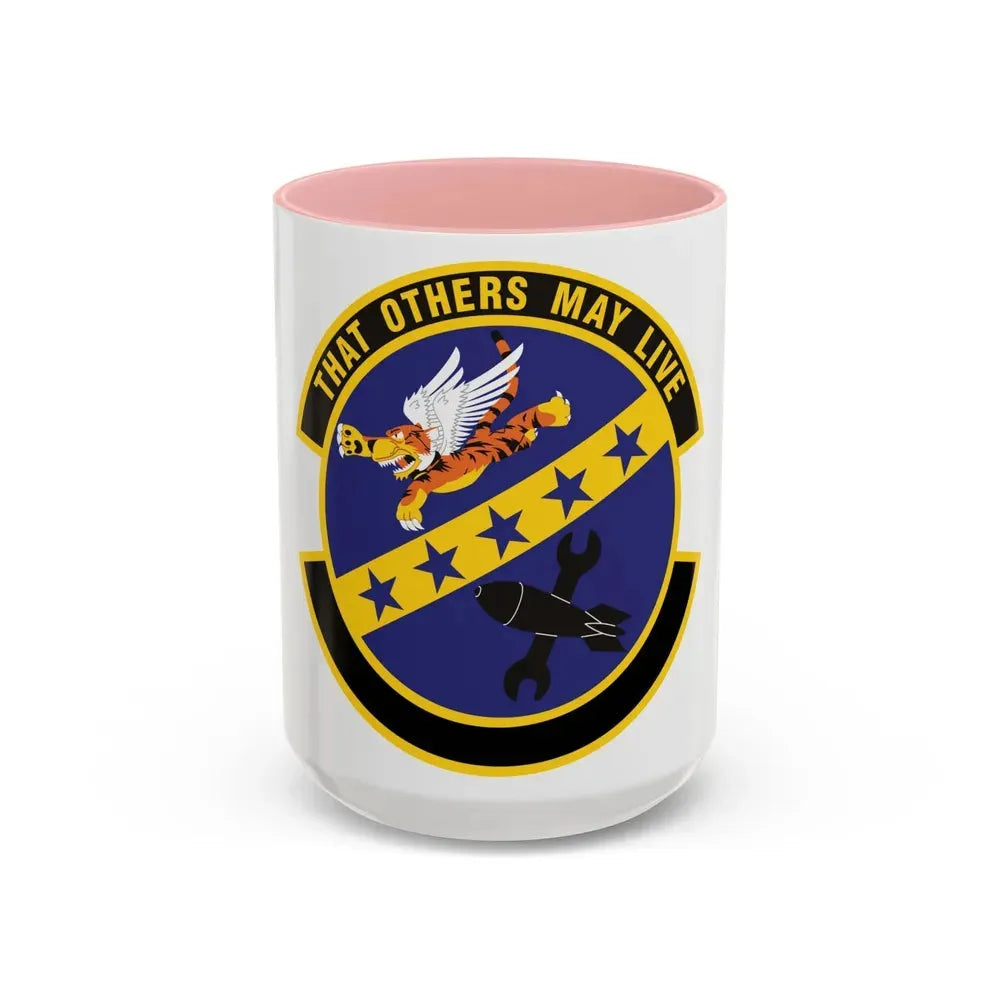 23 Maintenance Sq ACC (U.S. Air Force) Accent Coffee Mug 15oz Pink - Go Mug Yourself