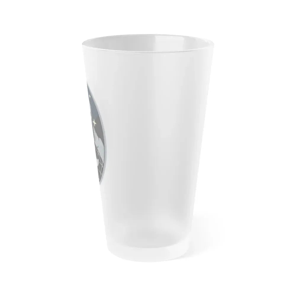 23 Space Operations Squadron (U.S. Space Force) Frosted Pint Glass 16oz - Go Mug Yourself