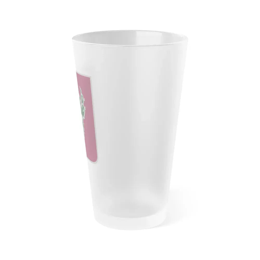 230 Medical Battalion v2 (U.S. Army) Frosted Pint Glass 16oz - Go Mug Yourself