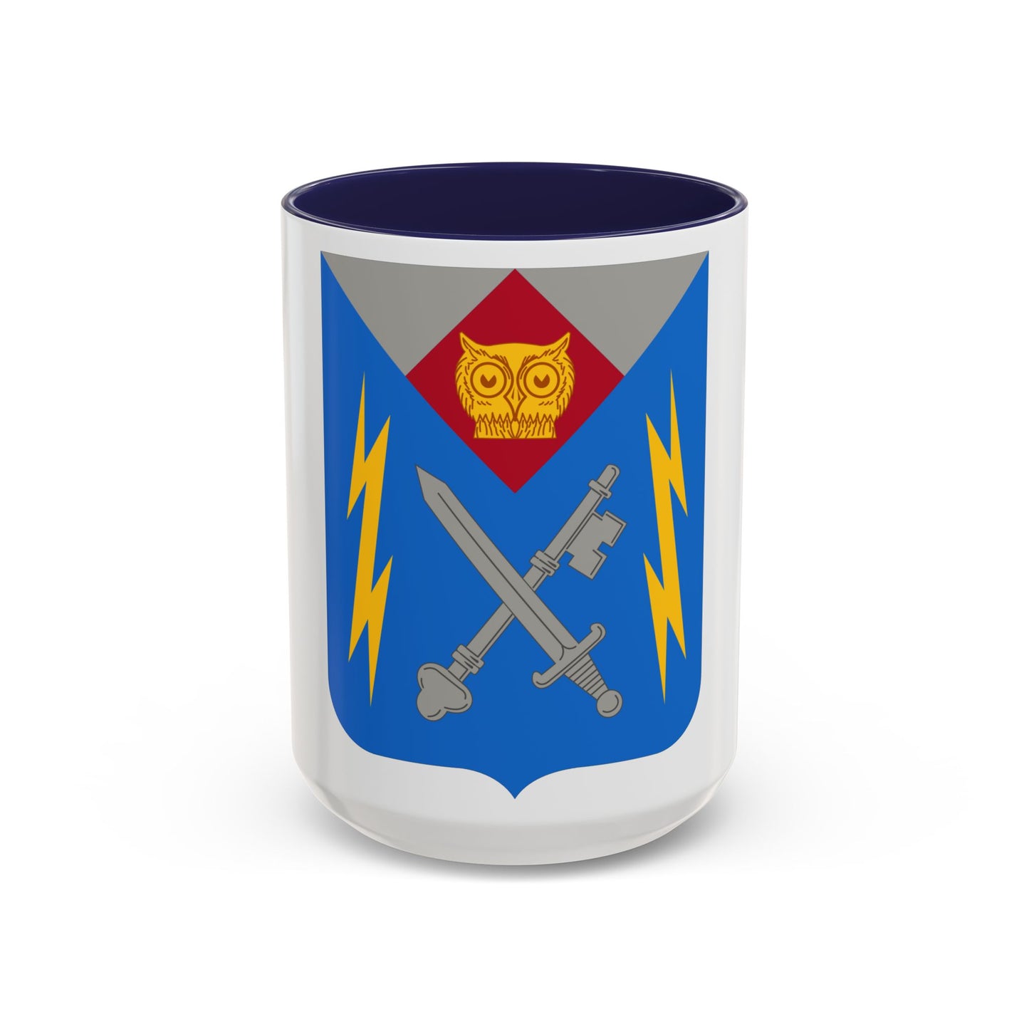 105 Military Intelligence Battalion 2 (U.S. Army) Accent Coffee Mug