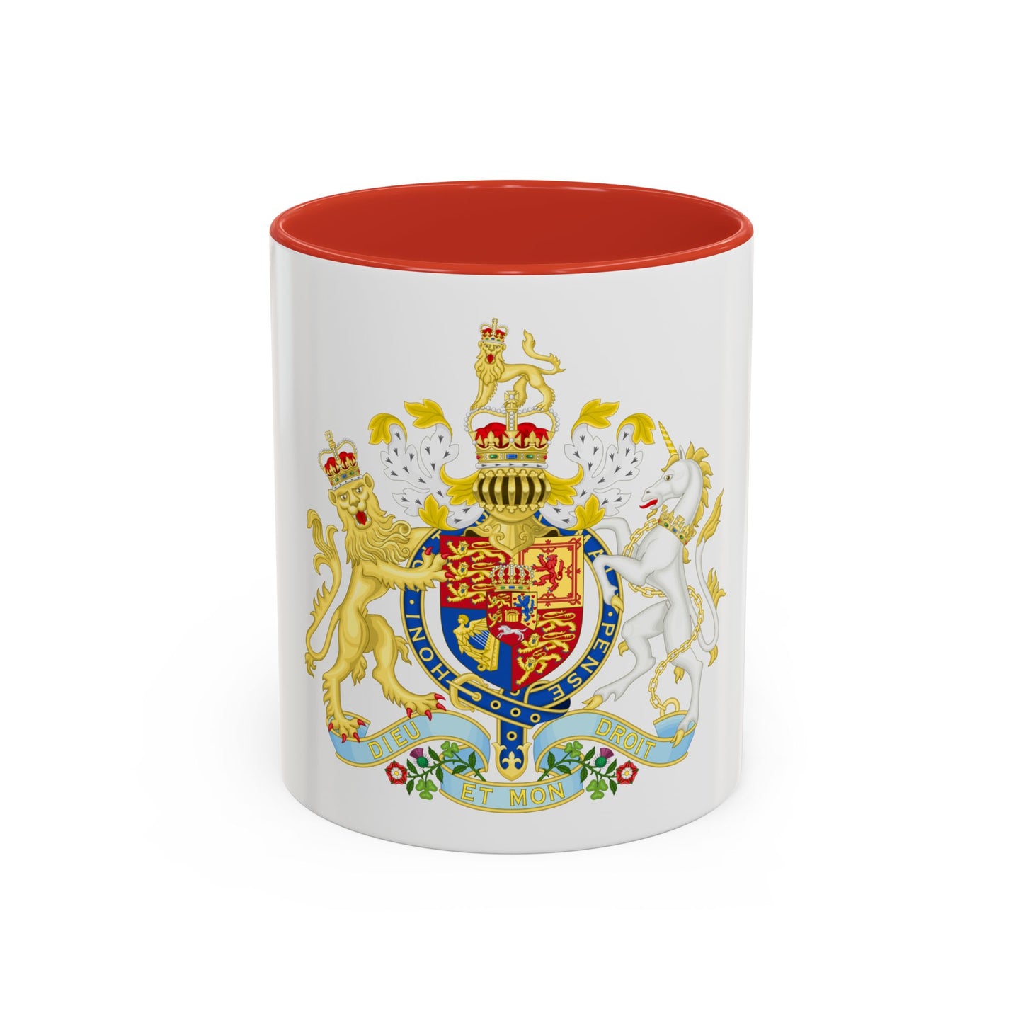 Coat of Arms of the United Kingdom (1816-1837) - Accent Coffee Mug