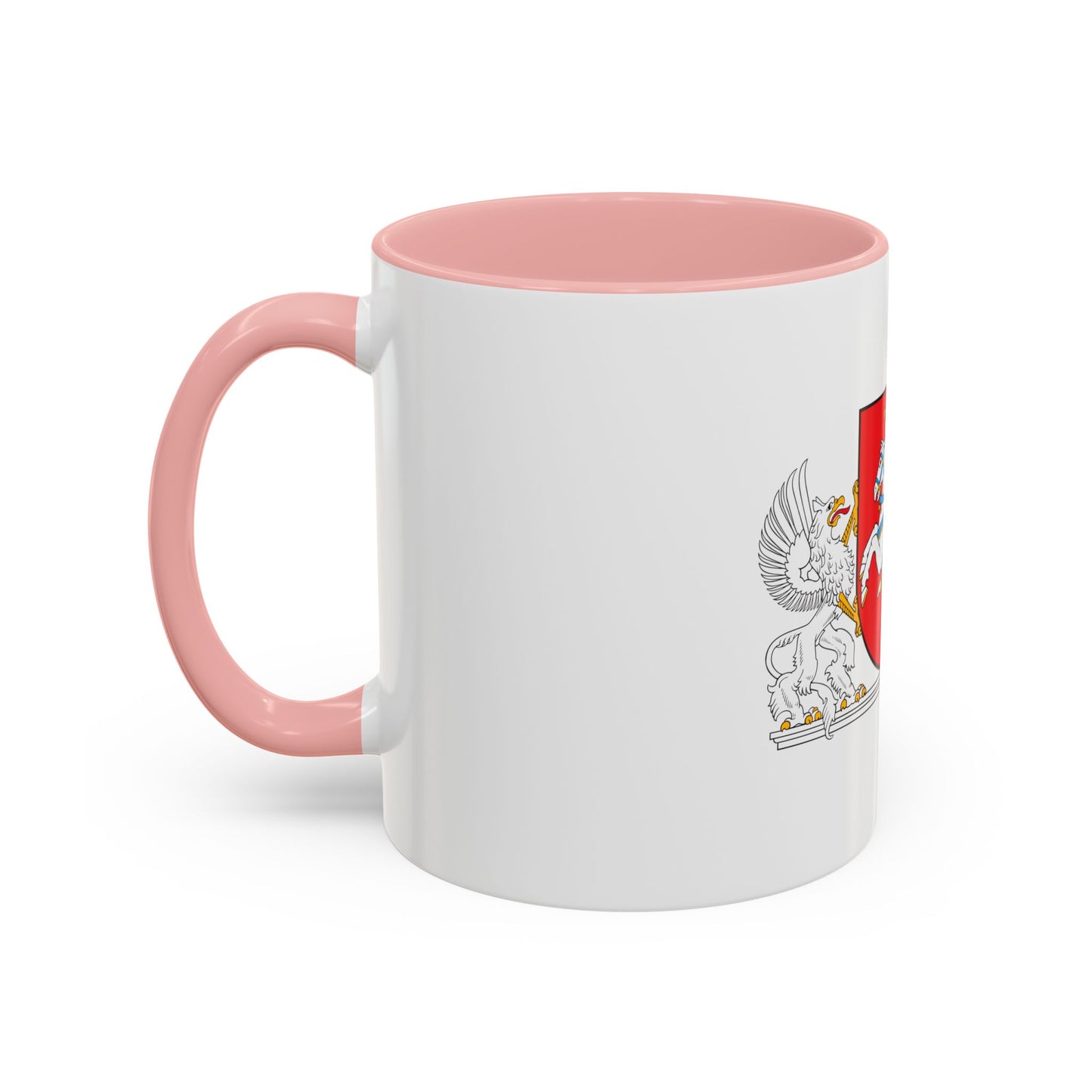 Coat of arms of the President of Lithuania - Accent Coffee Mug
