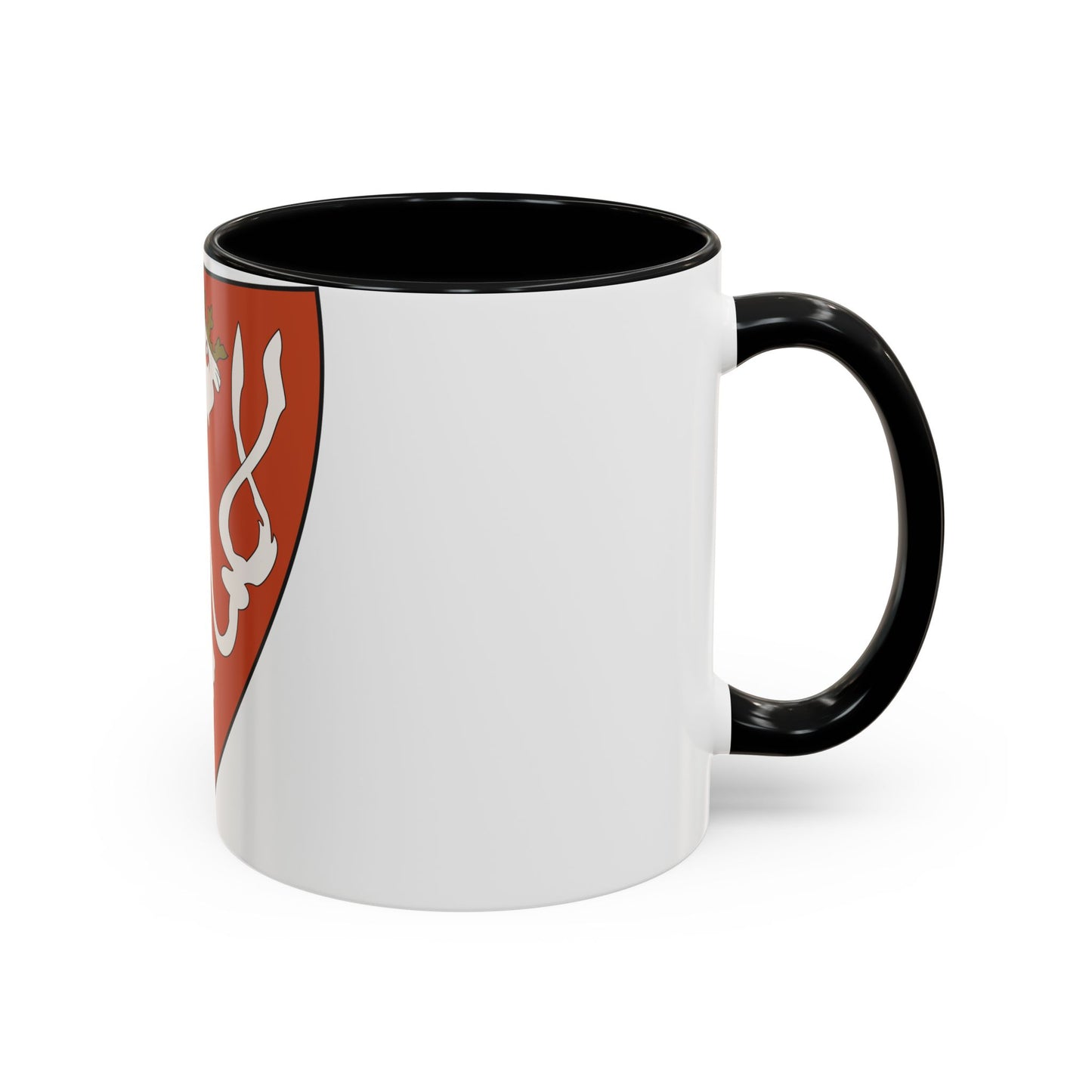 Lesser coat of arms of the Kingdom of Bohemia (Wenceslaus II of Bohemia) - Accent Coffee Mug