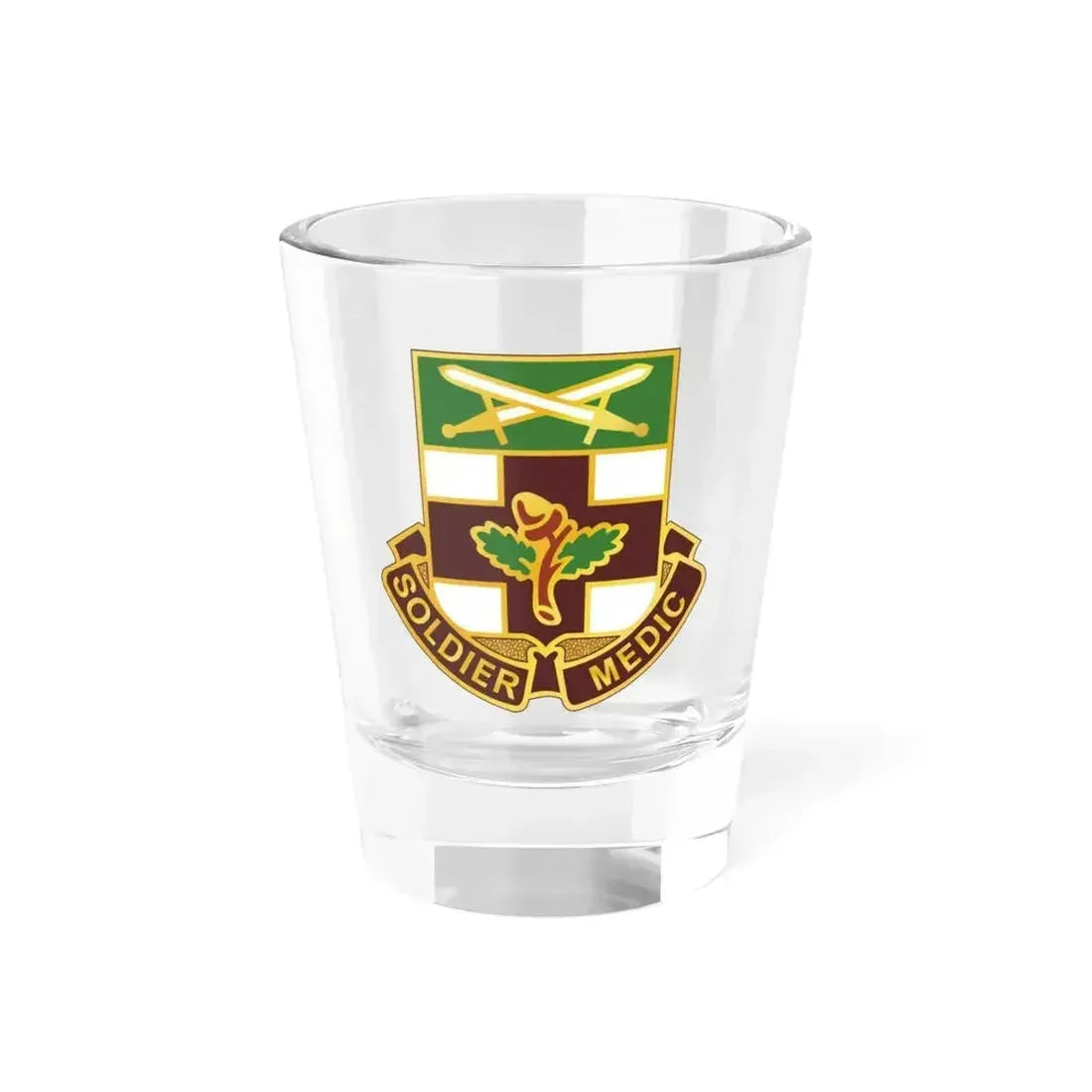 232 Medical Battalion (U.S. Army) Shot Glass 1.5oz 1.5oz - Go Mug Yourself