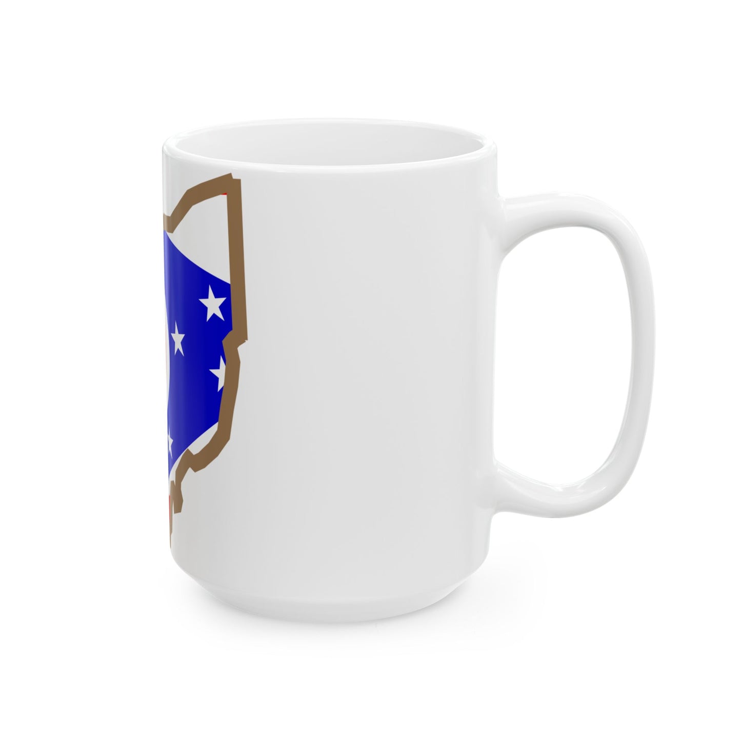 Ohio stub (United States) White Coffee Mug