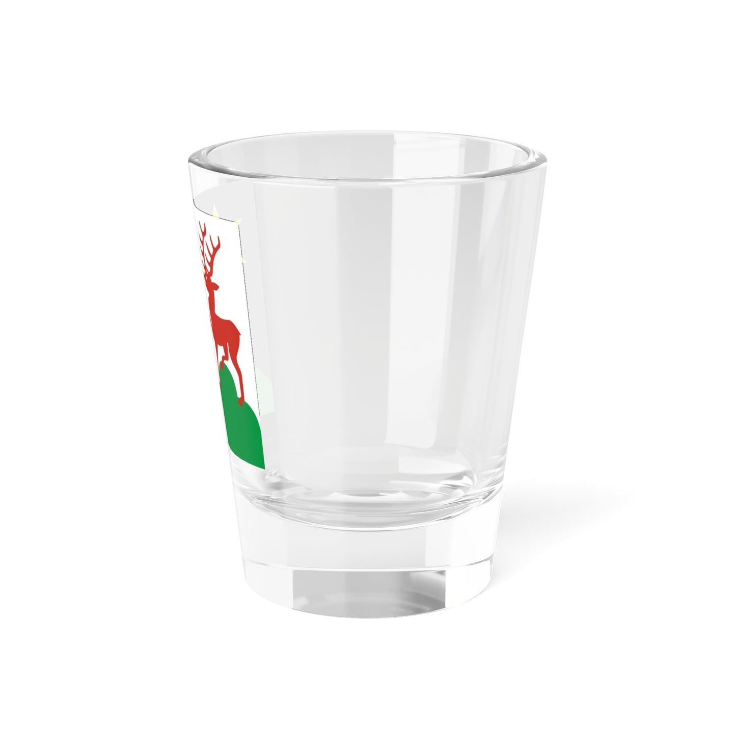 CHE Oberegg Flag (Switzerland) Shot Glass 1.5oz