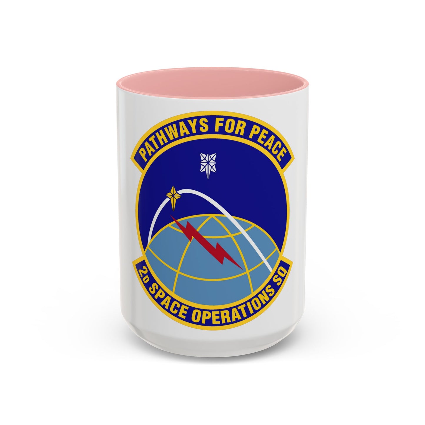2d Space Operations Squadron (U.S. Air Force) Accent Coffee Mug