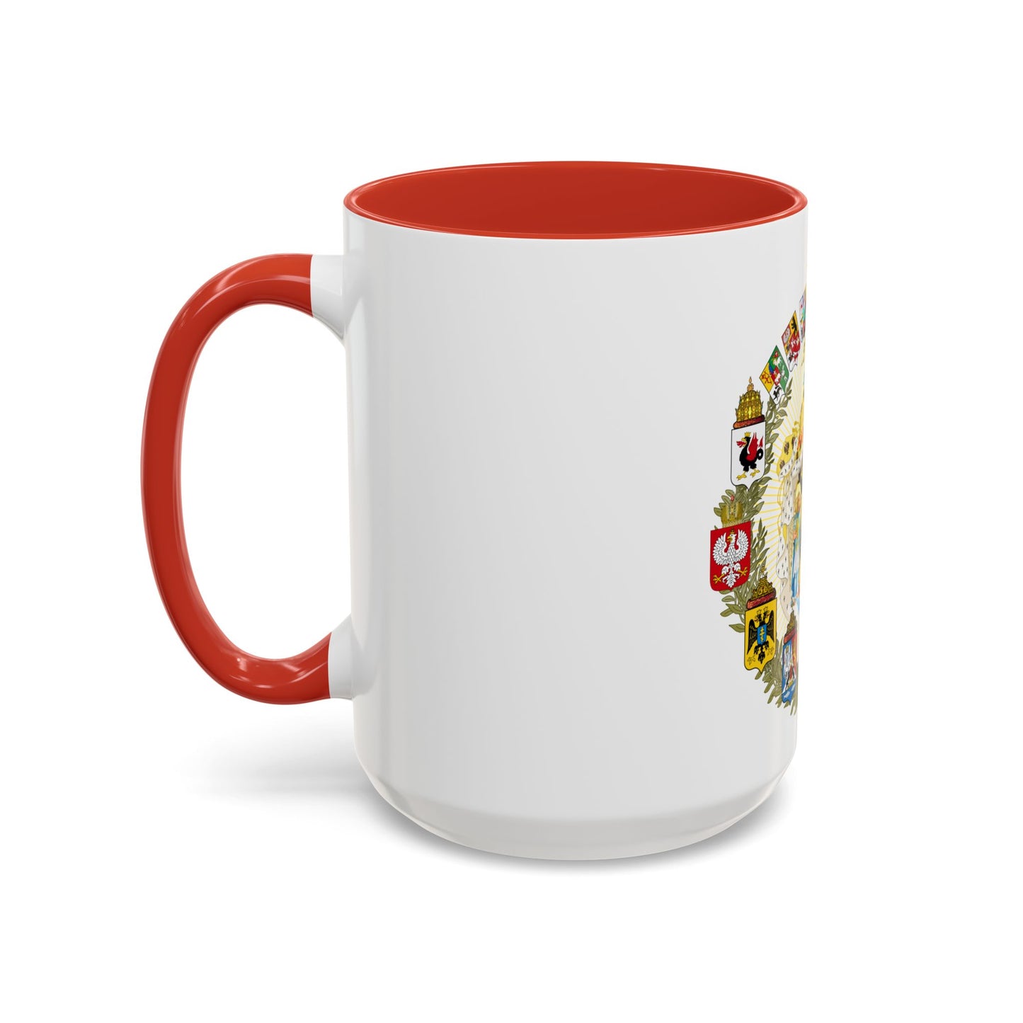 Greater Coat of Arms of the Russian Empire - Accent Coffee Mug