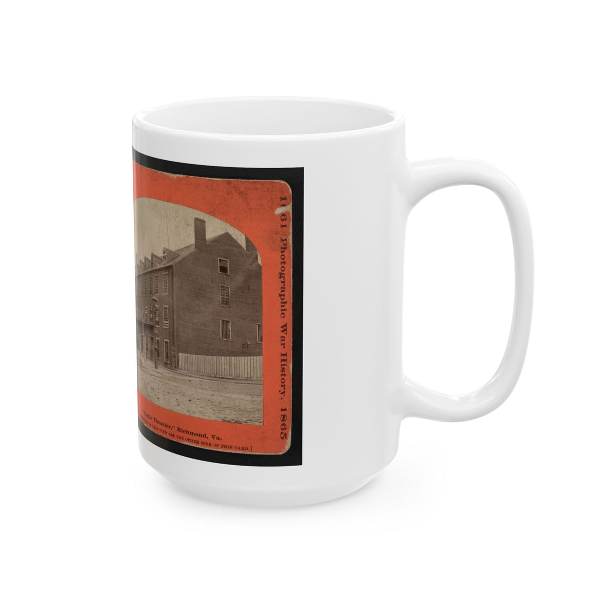 Castle Thunder, Richmond, Va. (U.S. Civil War) White Coffee Mug