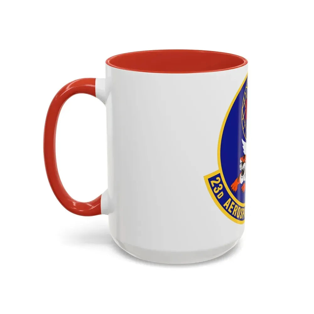 23d Aerospace Medicine Squadron (U.S. Air Force) Accent Coffee Mug - Go Mug Yourself
