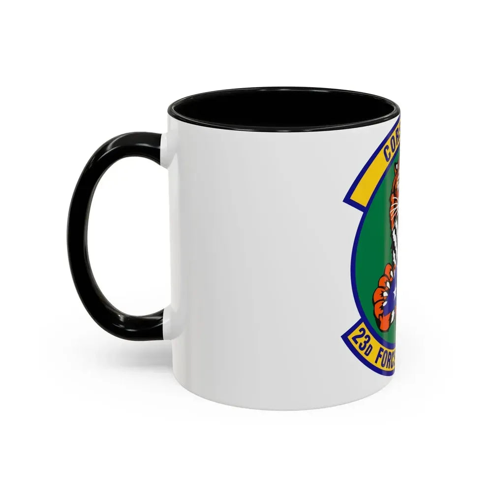 23d Force Support Squadron (U.S. Air Force) Accent Coffee Mug - Go Mug Yourself