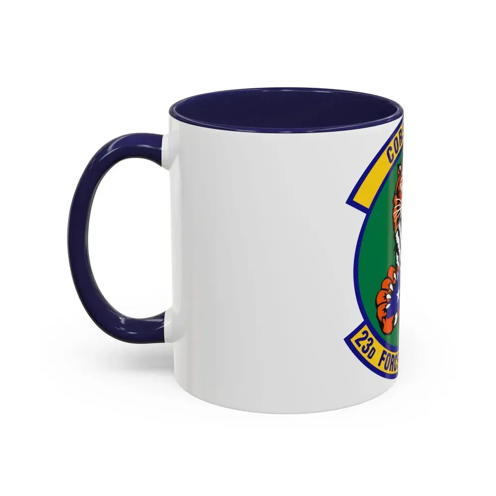 23d Force Support Squadron (U.S. Air Force) Accent Coffee Mug - Go Mug Yourself