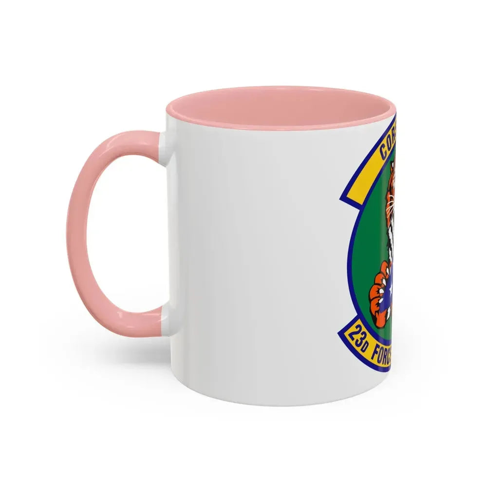 23d Force Support Squadron (U.S. Air Force) Accent Coffee Mug - Go Mug Yourself
