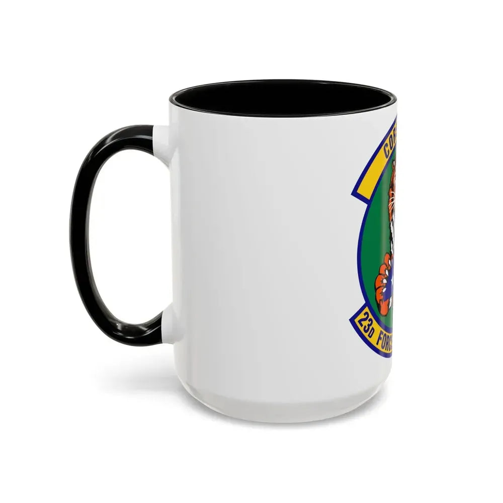 23d Force Support Squadron (U.S. Air Force) Accent Coffee Mug - Go Mug Yourself