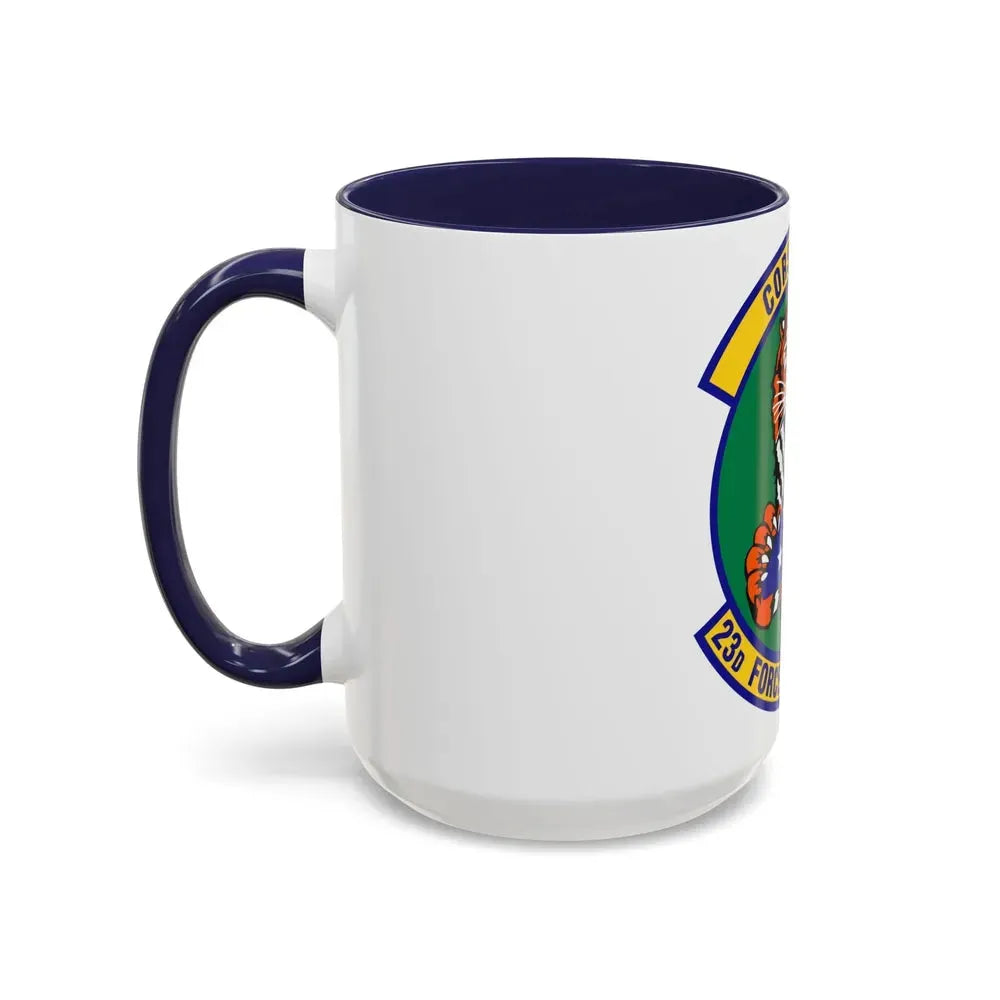 23d Force Support Squadron (U.S. Air Force) Accent Coffee Mug - Go Mug Yourself